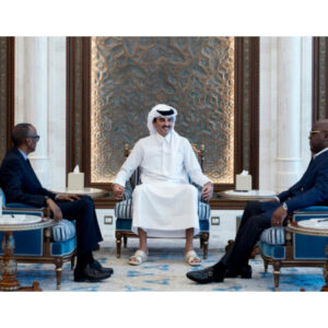 Kagame and Tshisekedi met in Qatar