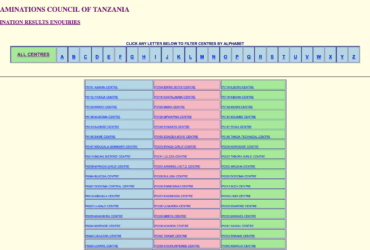 matokeo ya kidato cha sita 2025